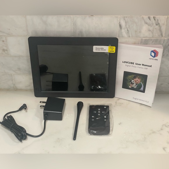 LOVCUBE 8 Inch Digital Photo Frame L08F‎ - New - Picture 2 of 5